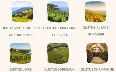 les gustus february and march 2026